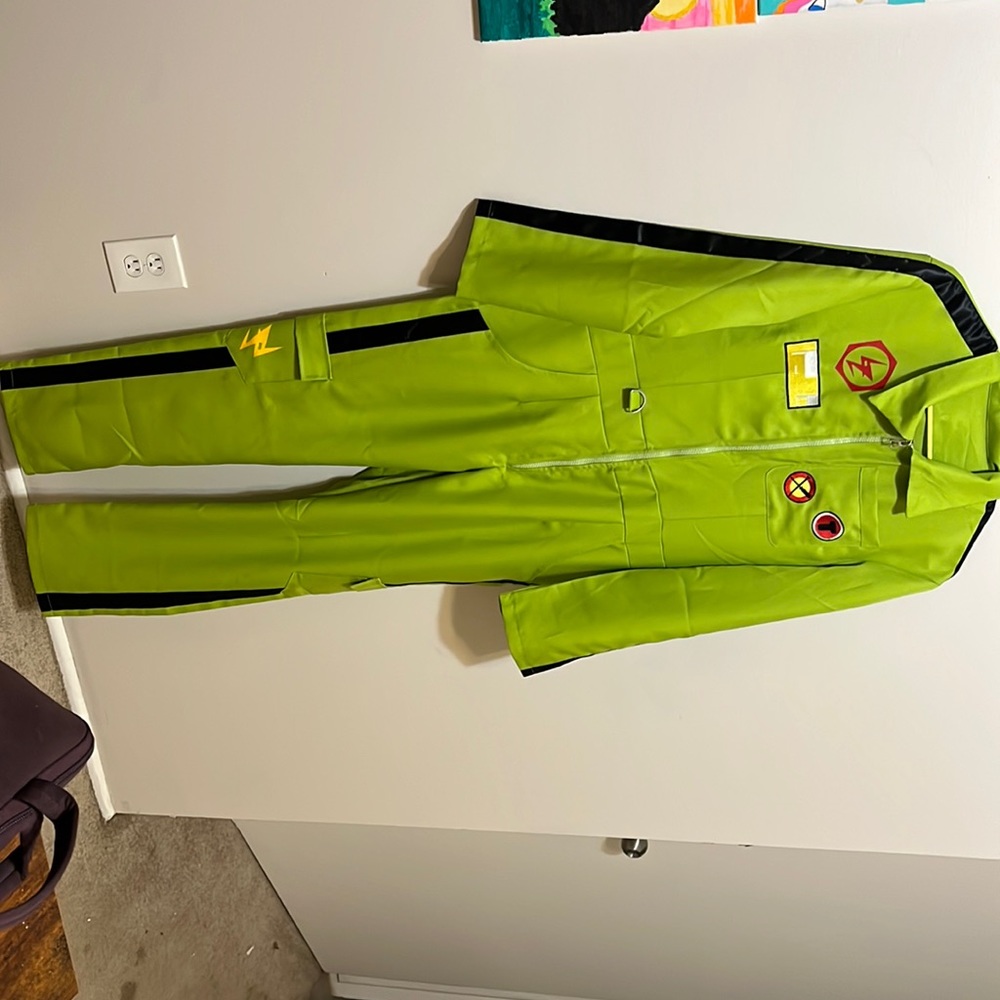 Size medium, danganronpa cosplay jumpsuit,brand new